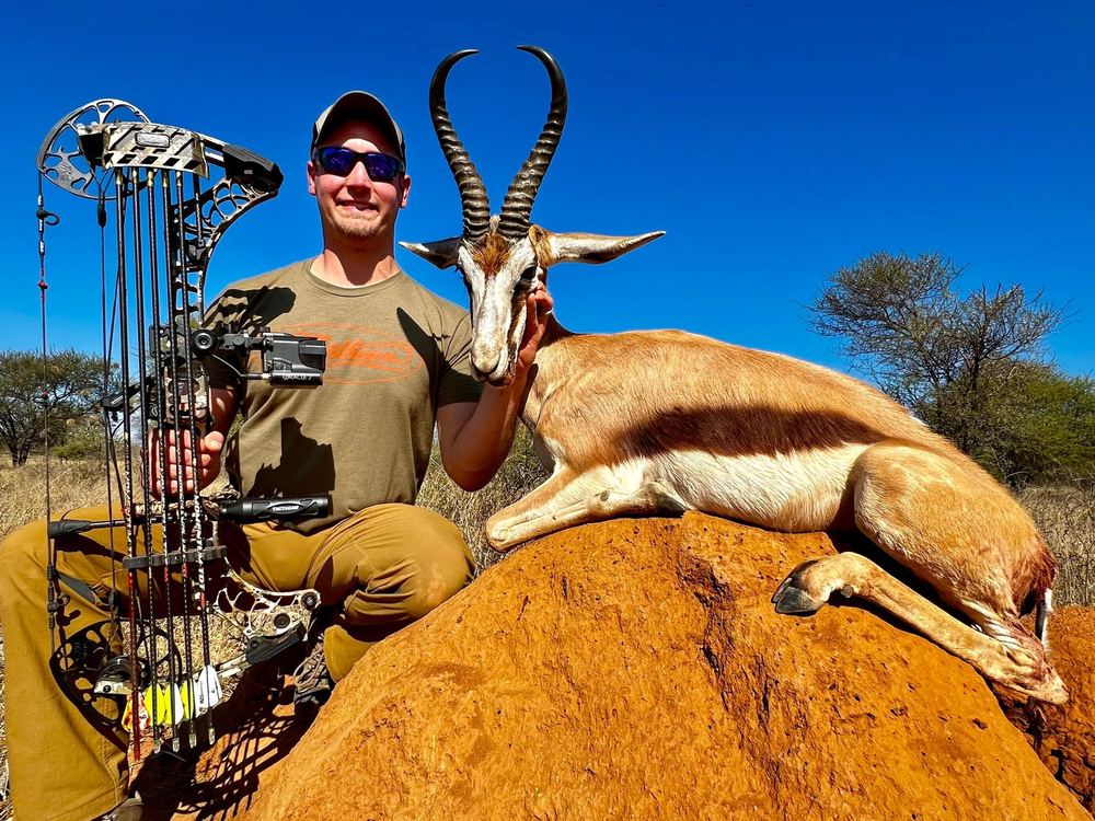Springbok taken with a bow